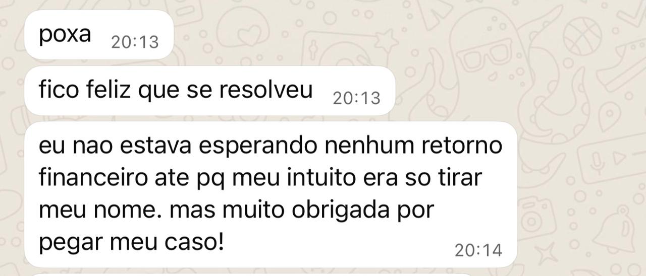 Depoimento de cliente do Dr. Aydner